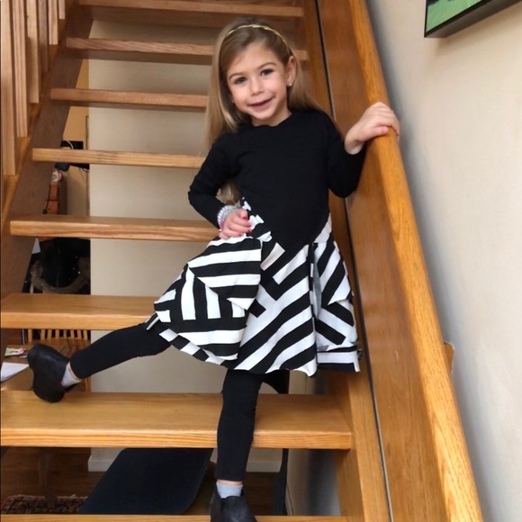 Nununu chevron scarf dress - Picture 4 of 6